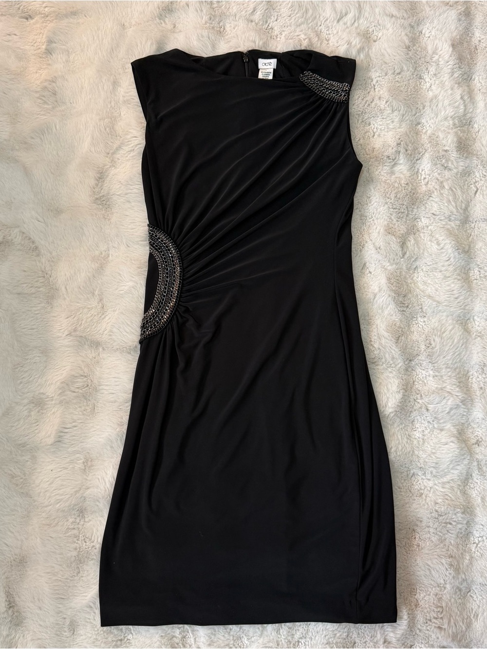 Caché Chain Link Midi Dress